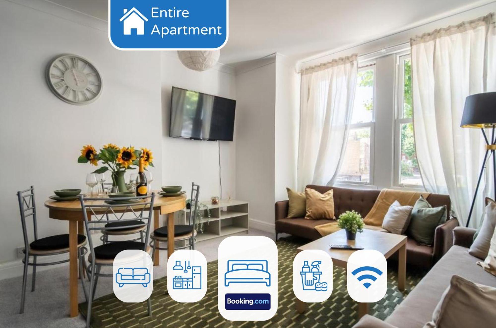 Gorgeous 2Bed Apartment In Fulham, Лондон Экстерьер фото